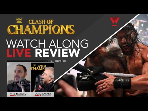 Wrestleview Live #81: WWE Clash of Champions 2020 Watch Along