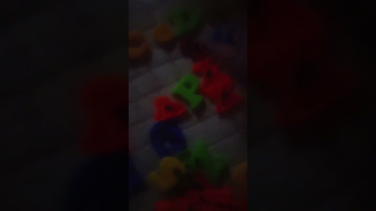 Tiny Magnetic Letters ASMR | Brand New Set |