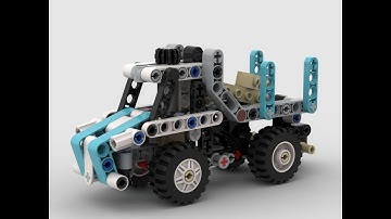 LEGO® 42133 Alternate Build - Technic Telehandler - Timber Tractor