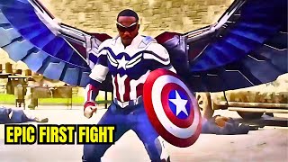 Captain America: Brave New World – First Fight Scene | Hostage Rescue & Action!