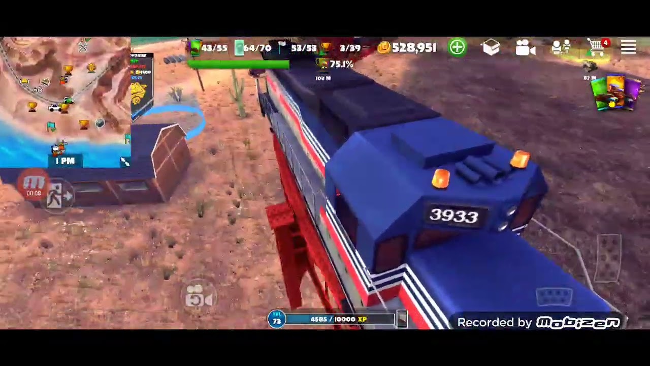 Off The Road OTR Mud Racing Team Red Canyou Carry VS Train Tobias And The HALF-PARIAH MinionsRunaway