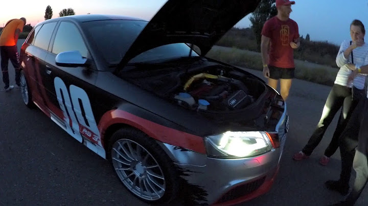 Злая AUDI RS3 УЛЕТАЕТ В КОСМОС!!! Заруба AUDI RS3 vs AUDI RS6 vs Porshe 9ff .........