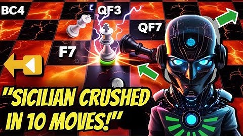 Siciliaanse gambiet die zelfs Magnus Carlsen vernietigt! Waanzinnige openingsval die je moet prob...