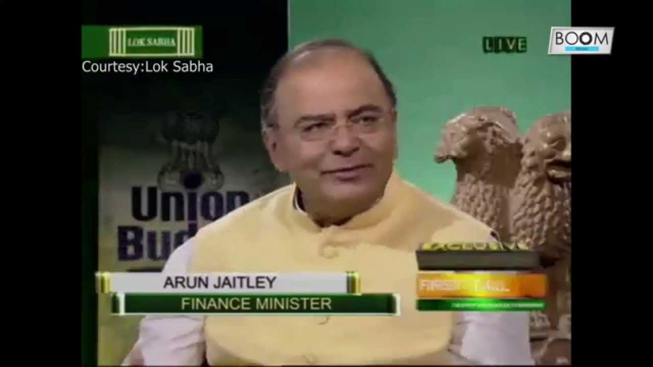 Union Budget 2014-15: FM Speaks On His Maiden Budget || Boom Live