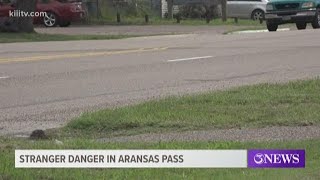 Aransas Pass police warn parents of stranger danger after 12-year-old solicited for sex