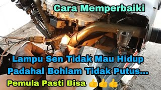 Lampu Sen Supra Fit Mati Ini Sebabnya @asmchannel1505