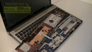 Video How to replace or remove keyboard, fan, hdd, dvdrw and other on Acer 5830tg Aspire TimeLine (author: 21th)