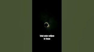 Total solar eclipse in Dallas, Texas, USA. #eclipse2024 #solareclipse #totalsolareclipse #eclipse