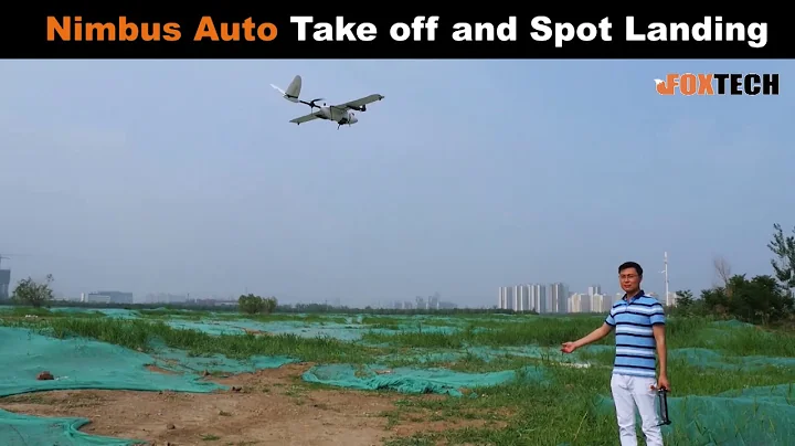 Nimbus Mapping VTOL Auto Take off and Spot Landing with GS01