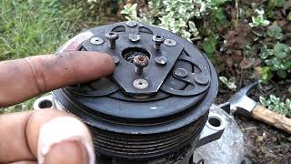 Volvo 850, S70, V70, XC70, C70 clutch gap shown out of the vehicle explained. - QT