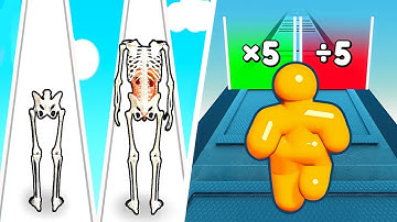 Human Run | Tall Man Run  -  All Level SpeedRun Gameplay Android,iOS -   Best Games