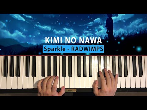Your Name - Sparkle (Piano Tutorial Lesson)