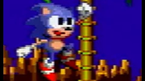 Sonic The Hedgehog (Prototype) (Sega Genesis) Full Gameplay