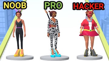 High Heels NOOB vs PRO vs HACKER