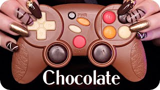 ASMR 10+ Sweet Chocolate Tingles!  (NO TALKING) Satisfying Tapping, Scratching, Crinkle, Carving +