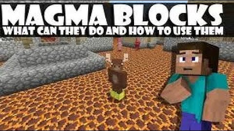 no damage on magama block