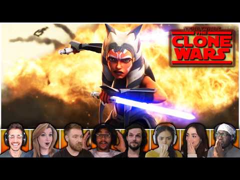 BEST 'AHSOKA USES NEW LIGHTSABERS' Reactions / Star Wars: The Clone Wars 7x9