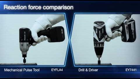 Panasonic Mechanical Pulse Tool – Virtually No Reaction, High Speed  (EYFLA and EYFMA Series)