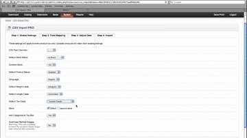 OpenCart CSV Import PRO