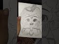 krishna ji sketch drawing 🙏 subscribe to my channel 😄 #art #drawing #krishna #sketch