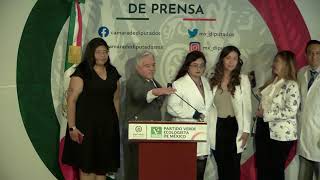 EN VIVO / Conferencia de prensa de la Dip. Lilia Villafuerte Zavala (PVEM)