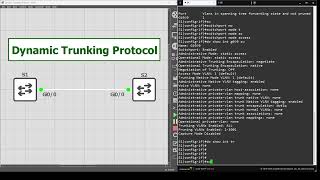 How to configure Cisco Dynamic Trunking Protocol (DTP)  | GNS3 Lab
