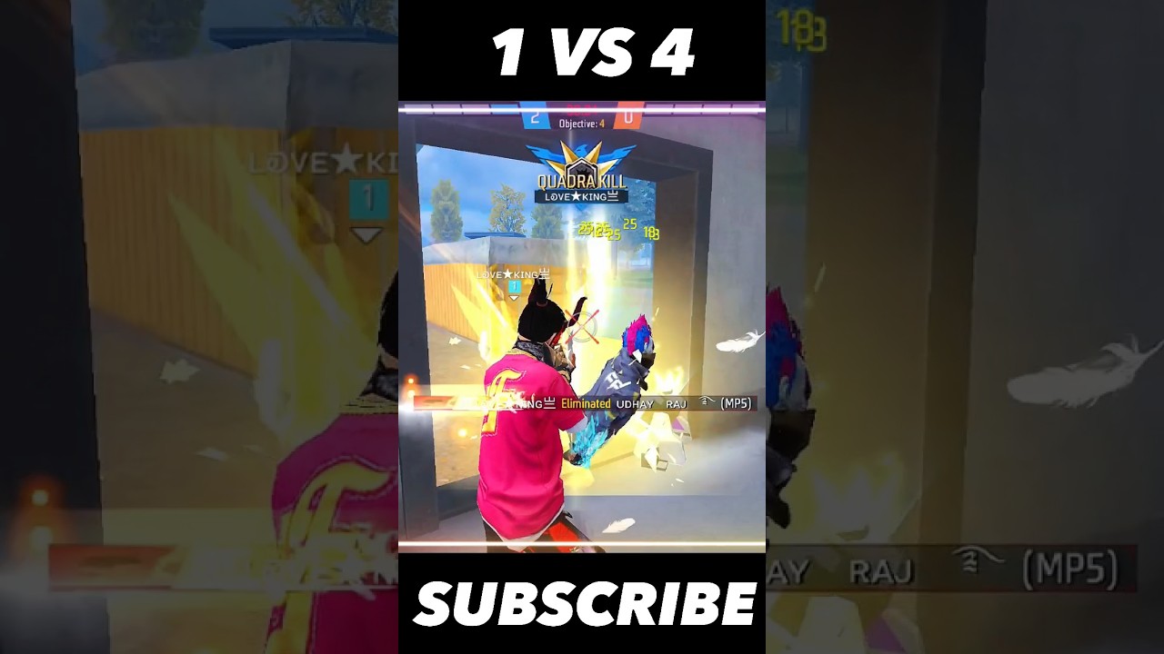 Impossible 😱 1vs4 MP5 CLUTCH 🤯🔥 