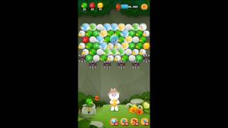 LINE バブル2　STAGE 727　黄金コニー　アイテムあり　×1.5　Gold Cony　LINE BUBBLE 2