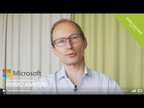 Interview mit Primo Amrein über die Microsoft Cloud in der Schweiz