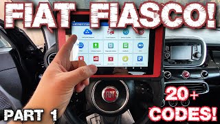 FIAT 500 INSTRUMENT CLUSTER WARNING LIGHTS MESSAGES PARKING ASSIST DIAG PART 1 by ADVANCED LEVEL AUTO 19,172 views 1 year ago 20 minutes