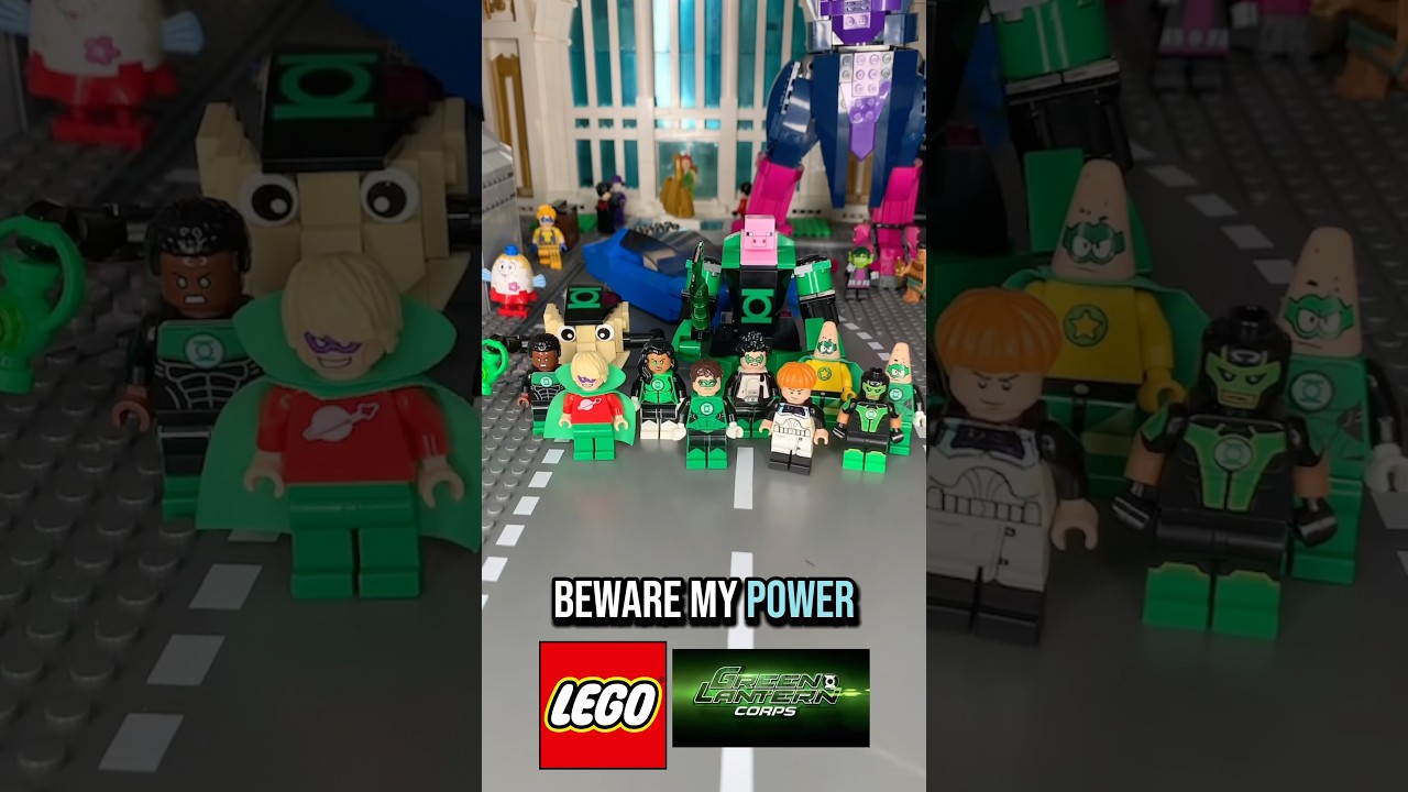 Lego Green Lantern Corps! 