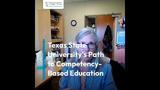 Texas State University's Path to Competency-Based Education