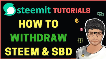 How to Withdraw STEEM and SBD - Hindi
