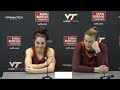 Wbb postgame press conference vs duke studentathletes