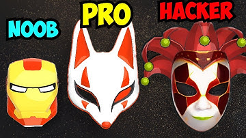 🧐 NOOB vs PRO vs HACKER in Mask Evolution 3d game play | Mask Evolution 3d gameplay