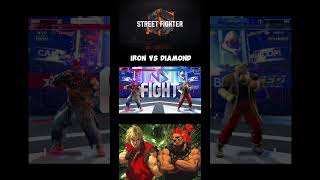 Iron vs diamond #streetfighter #streetfighter6 #streetfightergameplay #sf6 #sf6highlights #sf6akuma