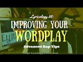 Improving your wordplay to rap better  advanced rap tips