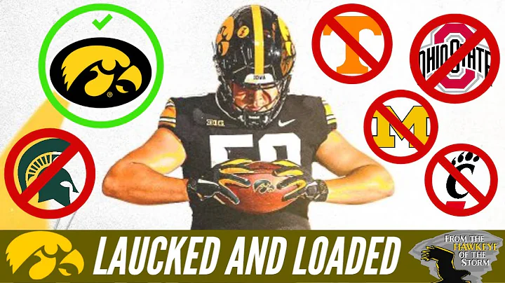 OT Trevor Lauck commits to Iowa Football over Ohio...