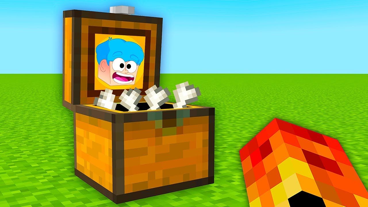 Encontrei os ESQUELETOS dos YOUTUBERS no Minecraft