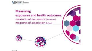 Measures of disease occurrence and measures of association