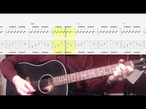 Hallelujah Easy Chords for Guitar and Play Along (Strumming)