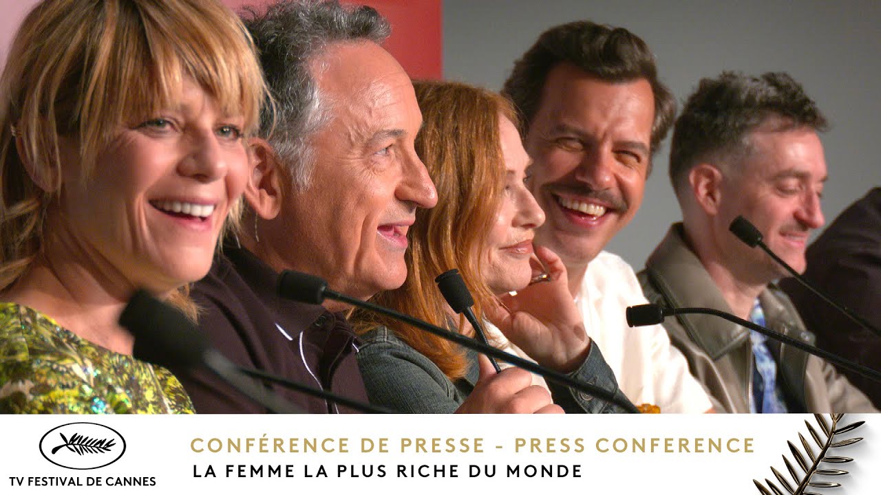 LA FEMME LA PLUS RICHE DU MONDE - Conférence de Presse - Français - Cannes 2025