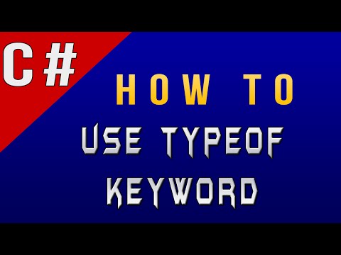 Video: Was ist GetType C#?