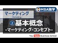 マーケティング基礎講座#2 基本概念-マーケティング・コンセプト-【MBA独学】