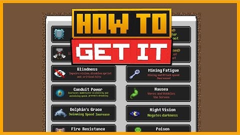 🟨 HOW to HIDE POTION EFFECT PARTICLES - MINECRAFT JAVA/BEDROCK/PE