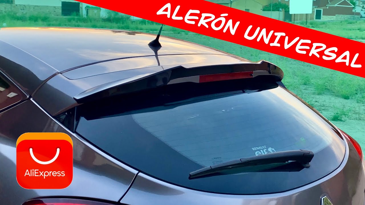 ♦️ Como INSTALAR un ALERON UNIVERSAL HATCHBACK {RENAULT MEGANE