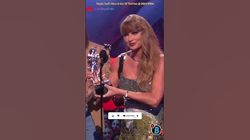 Taylor Swift Wins Artist Of The Year | 2024 MTV VMAs #short #vmas2024