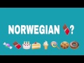 WHAT I EAT IN A DAY (Norwegian edition)