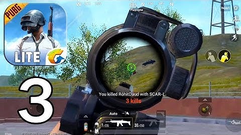 PUBG MOBILE LITE - Solo Gameplay Walkthrough Part - 3