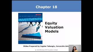 Chapter 18 Equity Valuation Models